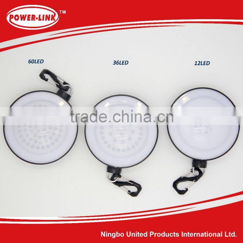 2 mode Super bright 12 LED waterproof rechargeable hanging light,tent light,camping light,fishing light