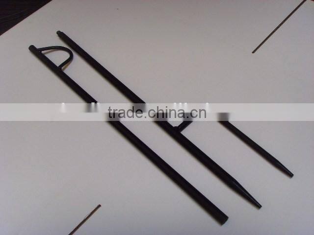 Camping charcoal bbq Swing-away Campfire Grill