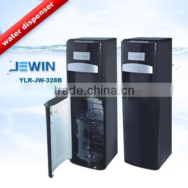 Bottle bottom hidden water cooler