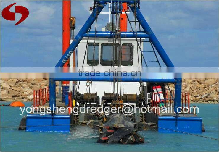 8 inch cutter suction dredger with hydraulic system for sale