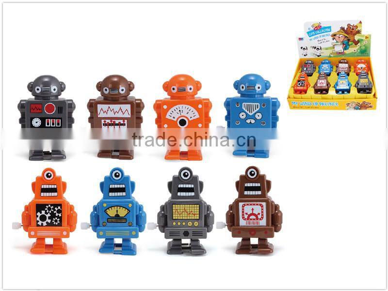 wind up toys for kids plastic robots toy