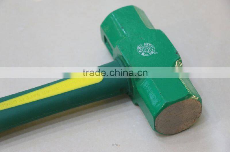 Berrylion High Grade Stone Hammer 2P-16P Stone hammer with TPR Plastic handle