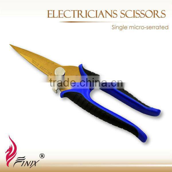 8" Single Notch Blade Electricians Scissors