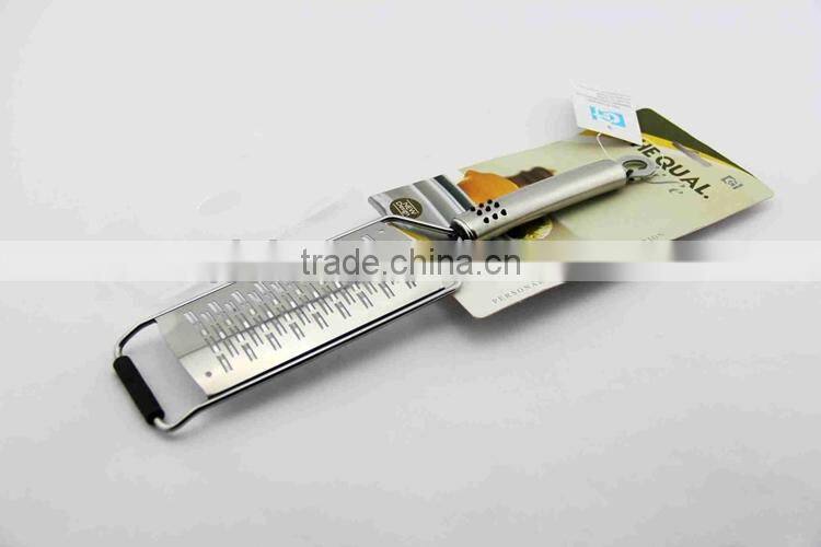 Hot Sale FDA Standard Brand stianless steel 12inch Spice Grater with cover