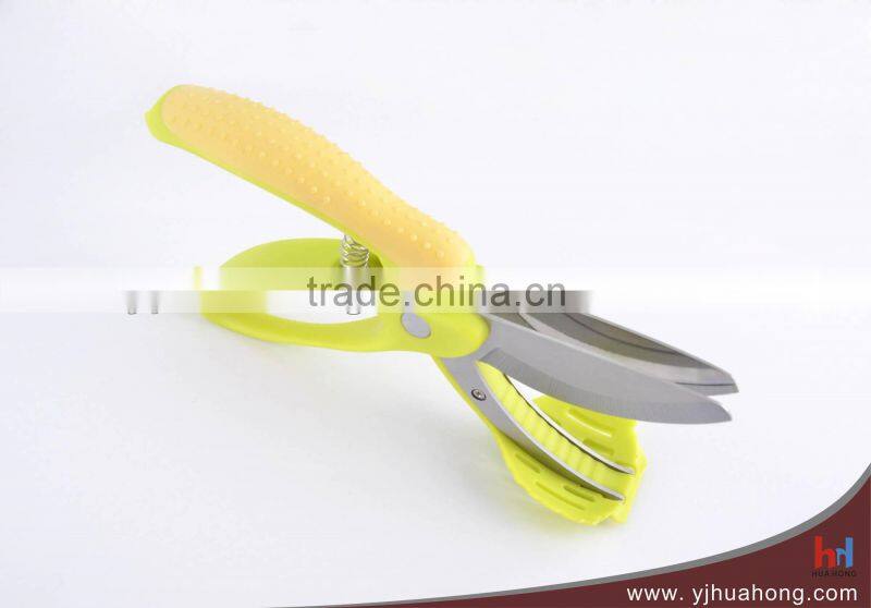 soft grip handle multi-purpose kitchen poultry scissors
