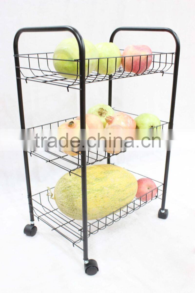 544-66 Metal wire fruit basket for kitchen