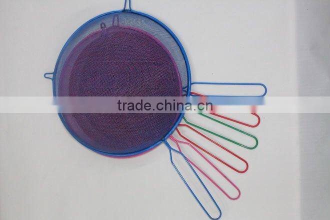 COLORFUL PAINTING OIL STRAINER W/HANGERS