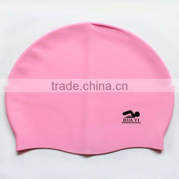 Mirror coated funny custom silicone swimming caps and glasses