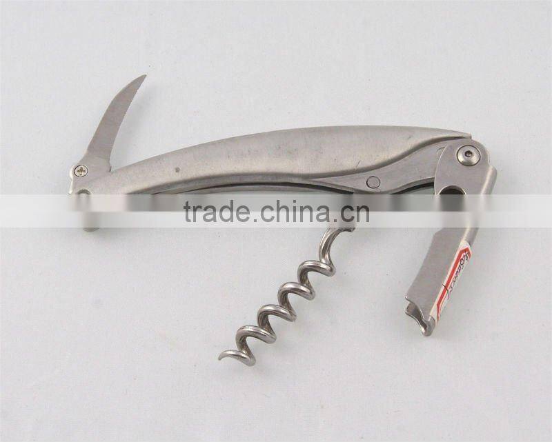 cheap bottle opener can opener wine opener metal bottle opener beer promotion cork remover(CK501)