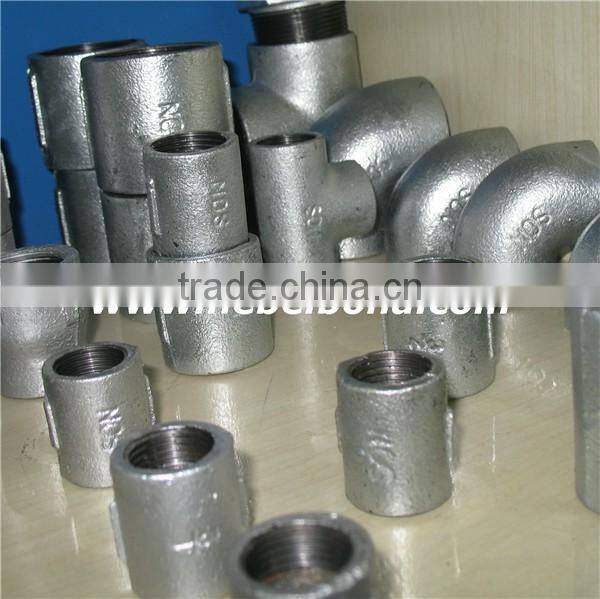 Hot Dipped G.I. Malleable Iron Pipe Fittings