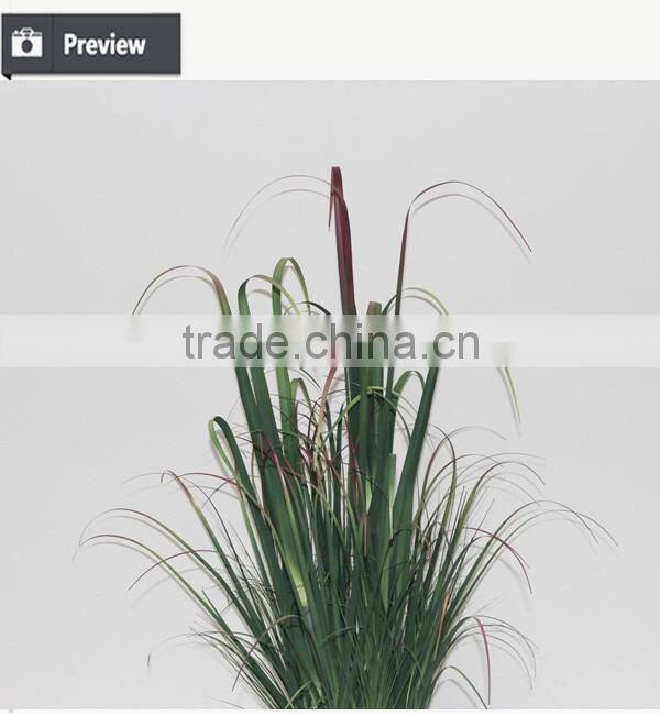 Artificial potted grass onion grass for indoor decoration artifiical grass plants