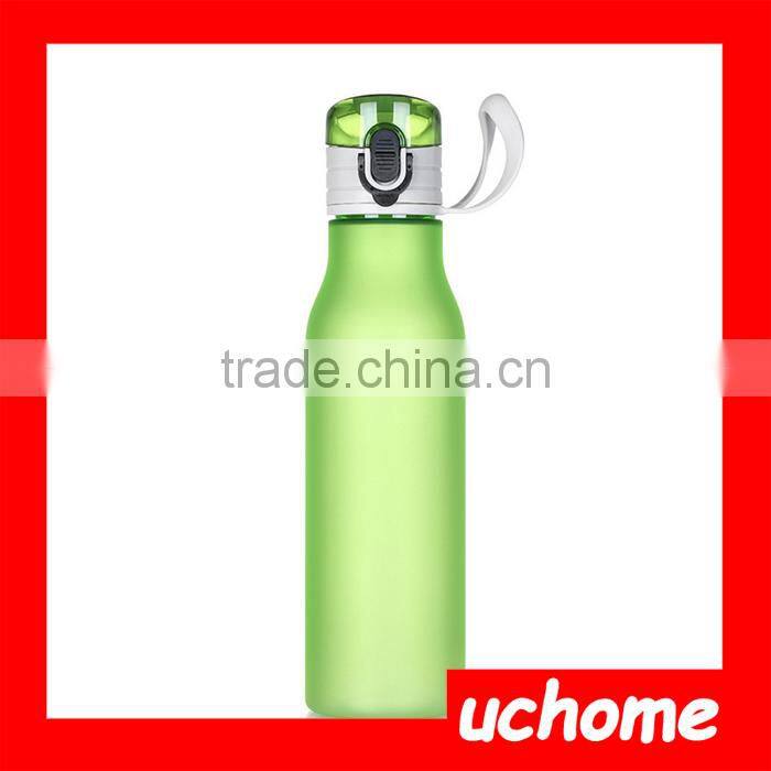 UCHOME Sporting Goods Chinese BPA Free Water Bottle Plastic Sport Frosted Juice Bottle