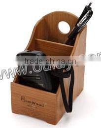 Chinese multifunctional bamboo or wood storage bins for study ,home and office