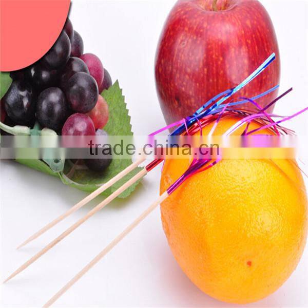 colorfull palmtree disposable cocktail tinsel stick