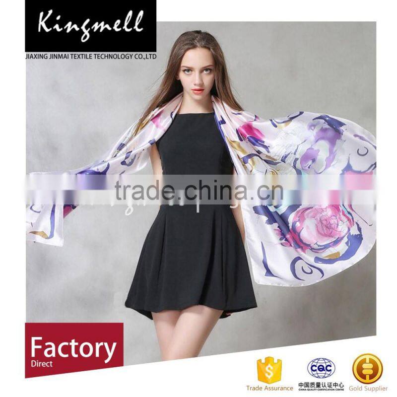 Lady Georgette Long Soft Scarf Chiffon Hijab Scarf Shawl Stole Scarves