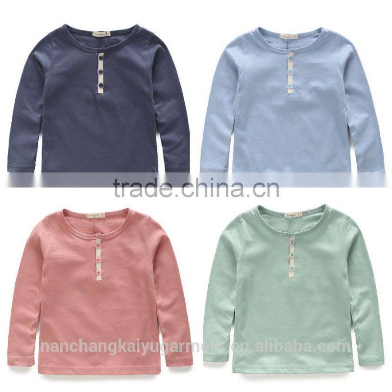 Autumn and winter is thick cotton baby shirt with children baby bring long sleeved T-shirt