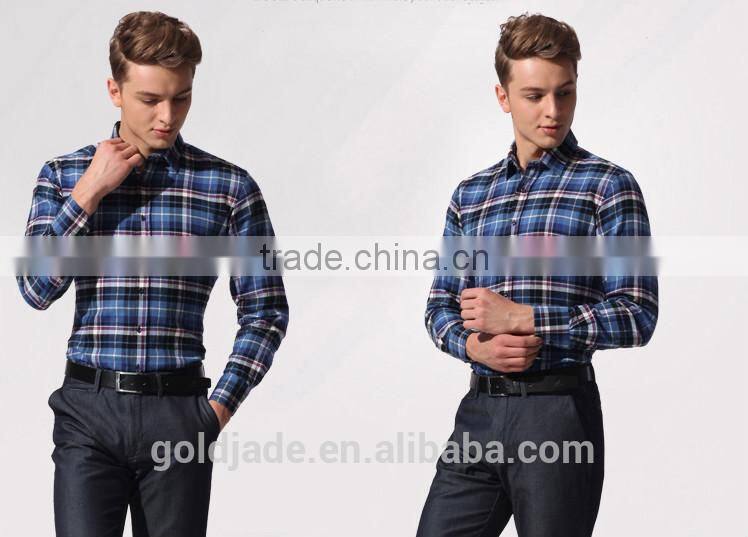 wholesale mens fancy check dress shirts