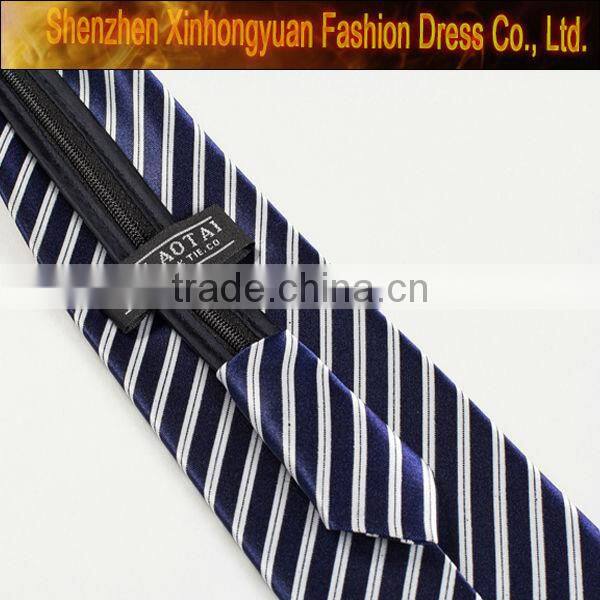 custom fashion silky polyester women's necktie