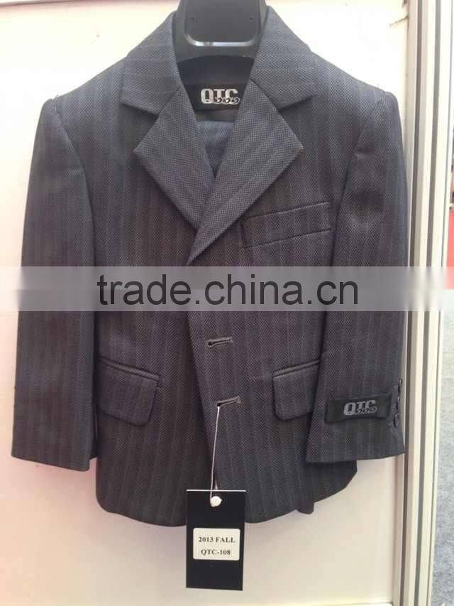 Striped suit children's clothing cultivate one's morality