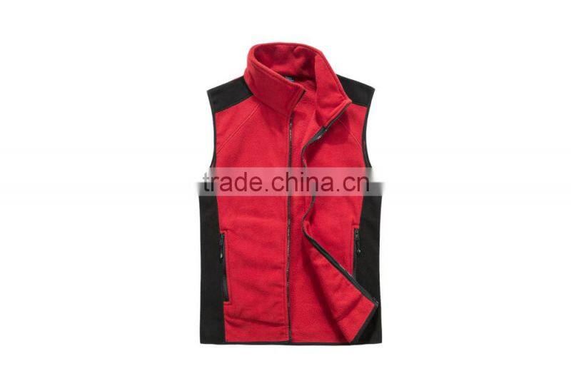 2016 Popular Men's Sleeveless Polar Fleece jacket workwear