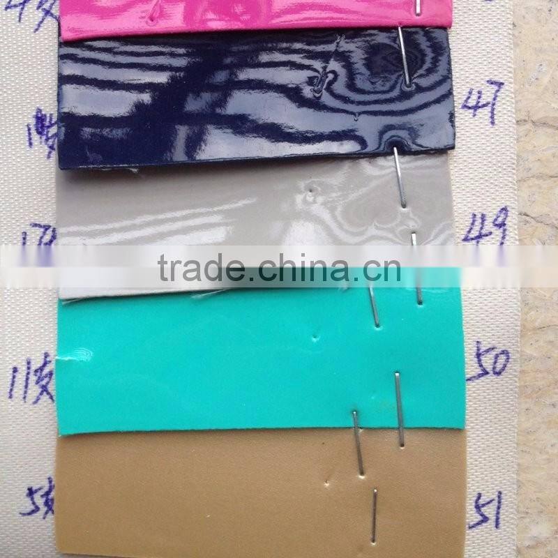 0.6mm and 0.8mm thickness Pvc Artificial Leather Stock Lot For Bags