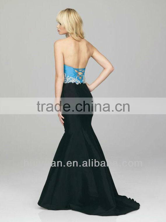 Mermaid Strapless Color Combinations Of Dresses