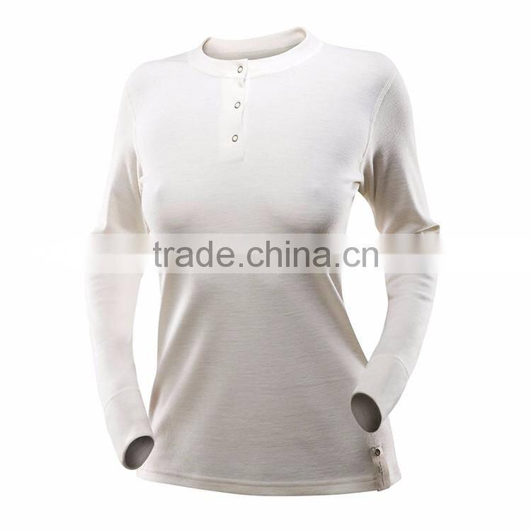 2017 OEM service cheap thermal merino wool breathable sport women long johns