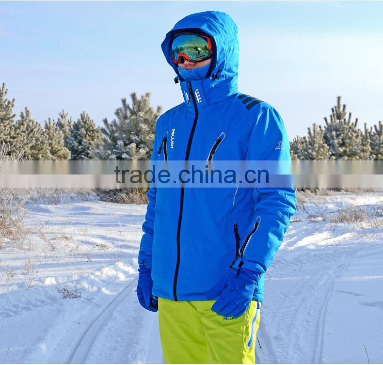 High Quality Winter Wram Waterproof Men's Ski Jackets