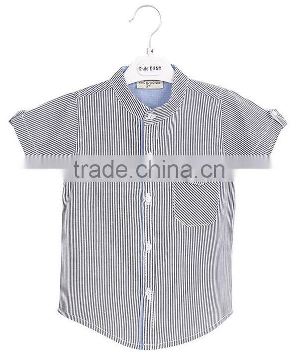2016 hot sale custom latest shirt dress designs children clothes