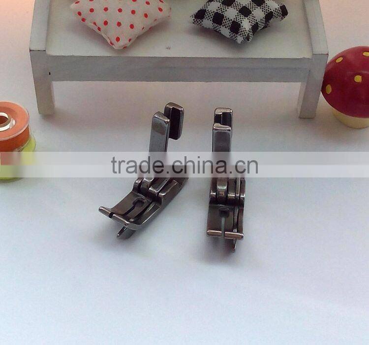 HINGED PRESSER FOOT WITH 1/8 INCH 3MM SPRING LOADED RIGHT GUIDE SP-18 SP18