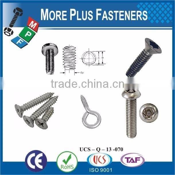 Made in Taiwan Flat Head Hi Lo Thread Special Furniture Confirmat Special Screw
