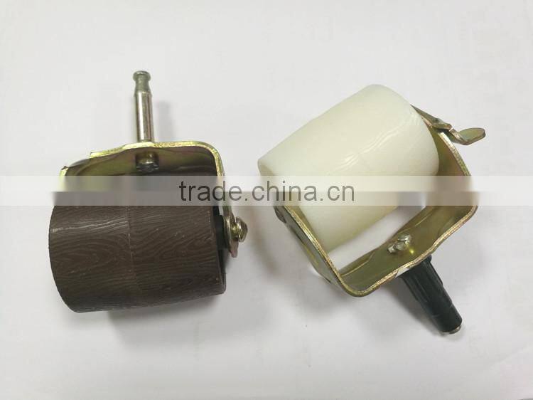 Durable furniture parts plastic bed leg / bed casters legs