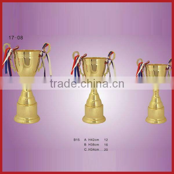 custom design gold awards metal trophy