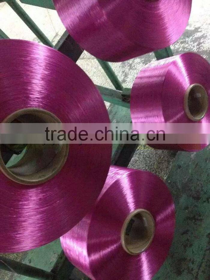 Anti-Pilling Ring Spun Dyed Polyester Filament Yarn For Fishing Nets