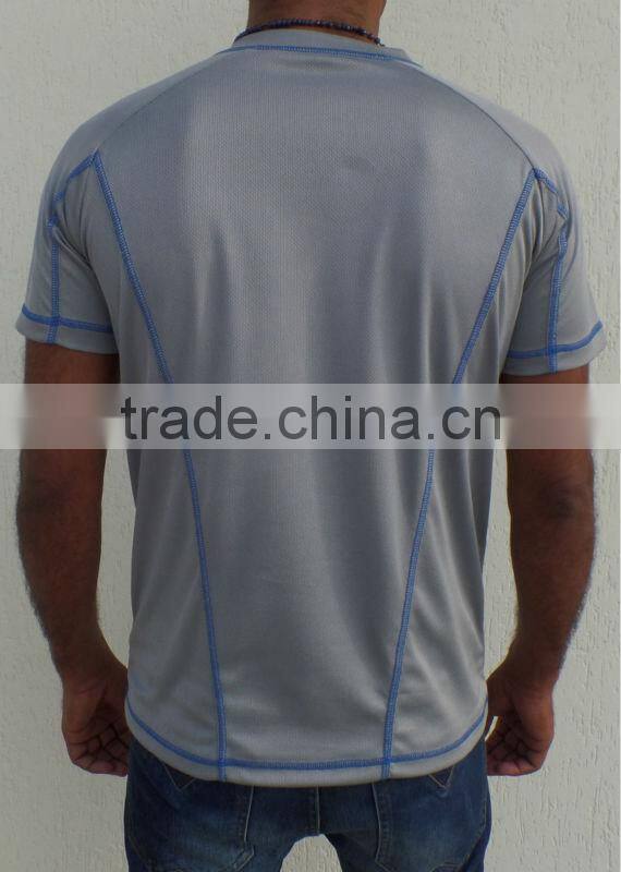 2014 Dryfit polyester runing shirt