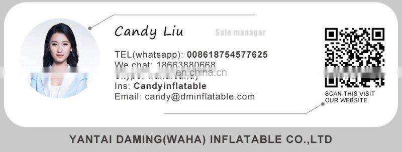 Giant event decor inflatable clown arch C-437