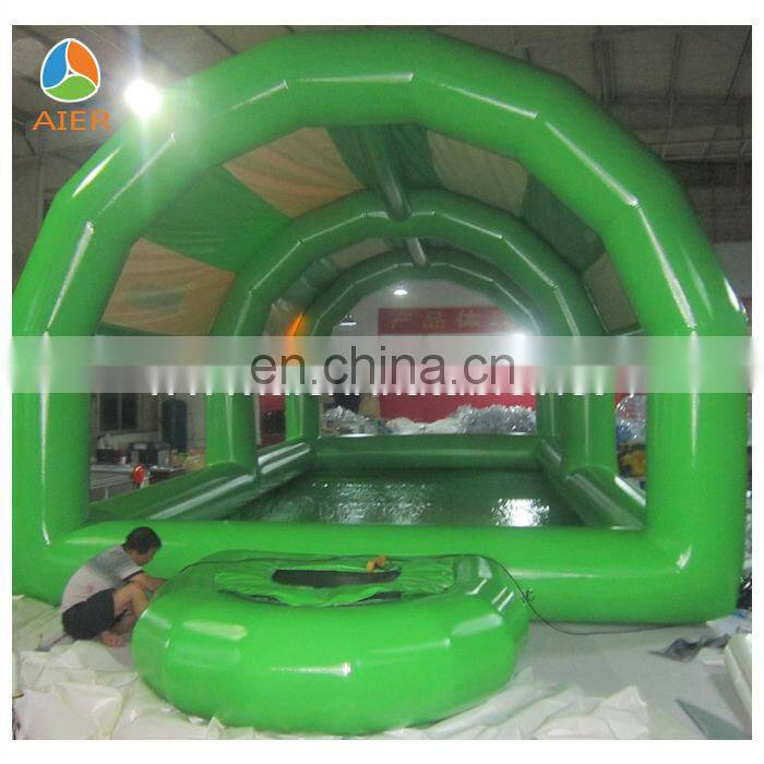 Hot Sale Green Inflatable Pool Toy