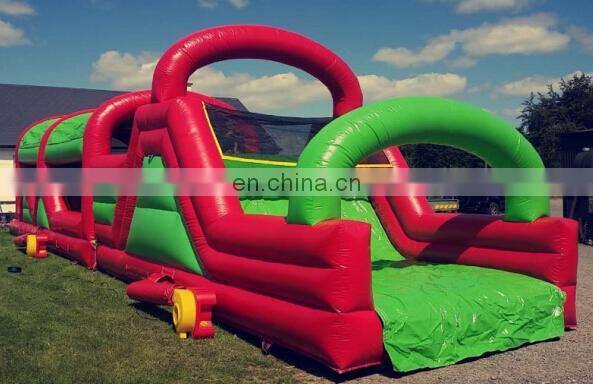 GREEN & RED ROCK CLIMBING OBSTACLE COURSE