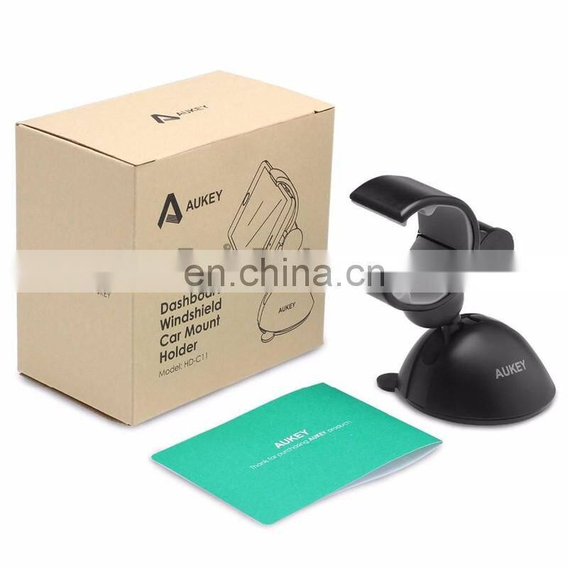 Hot Mobile Phone Accessories, C-Shaped AUKEY Car Mount Holder, Car Phone Holder for iPhone/ Samsung/ More Other Smartphones