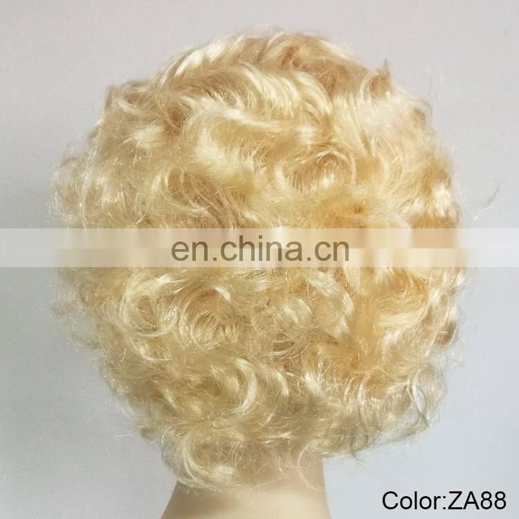 Carnival hollywood Diva blond short wigs P-W230