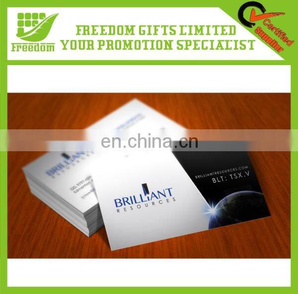 High Quality Smart Logo Printed Paper Busniess Card