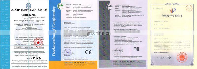 2018 new arrivals kitchen automatic plastic soap dispenser