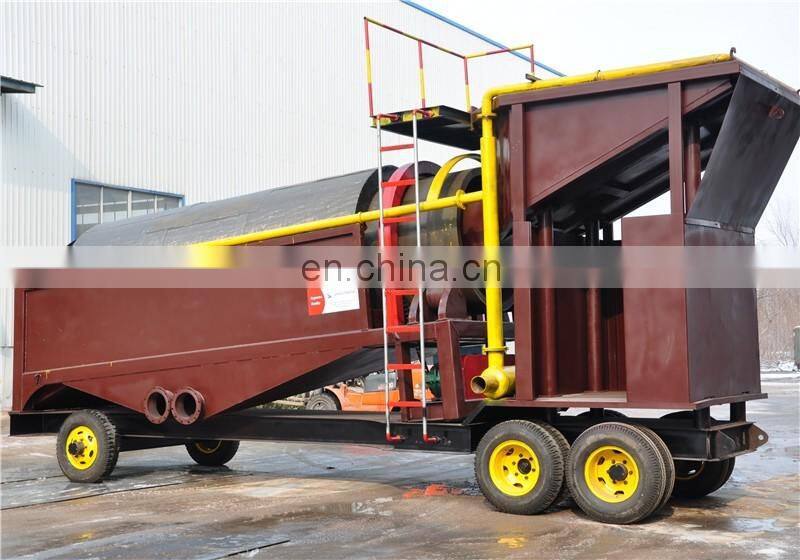 SINOLINKING Portable Small and Effective Gold Mining Trommel with patent