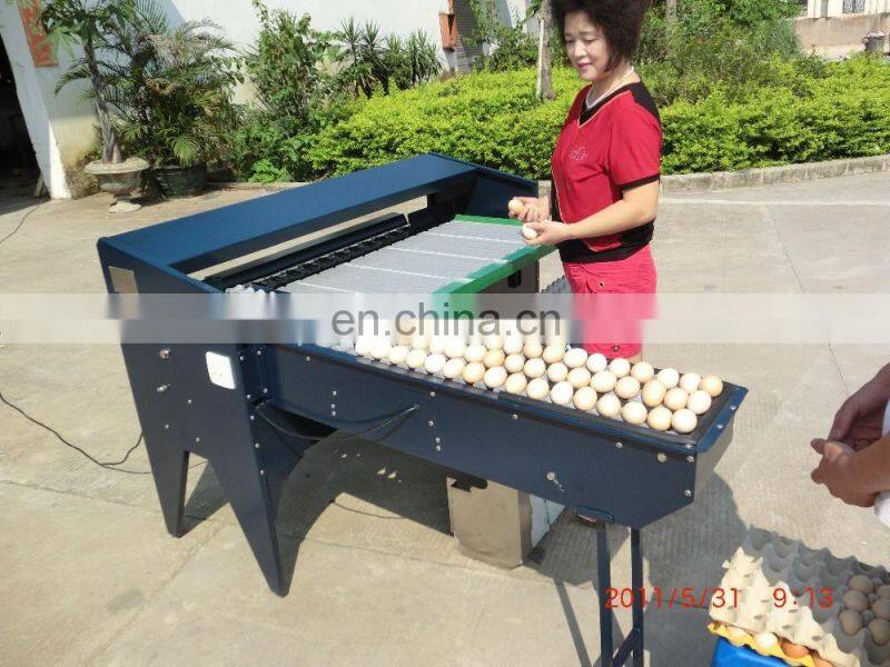 egg weighing equipment poultry farm egg grader machine cheap price 2 rows 5 grades egg grader
