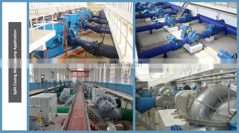 1000m3/h 12 inch split case centrifugal water pump