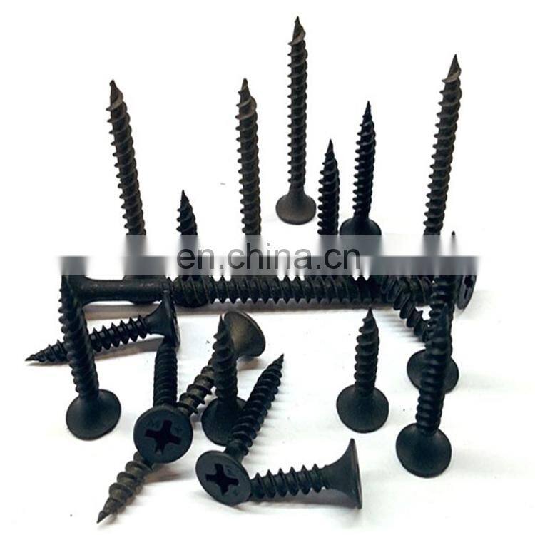 Best Quality Low Price Black Phosphate Sheetrock Collated Drywall Screws for Wood