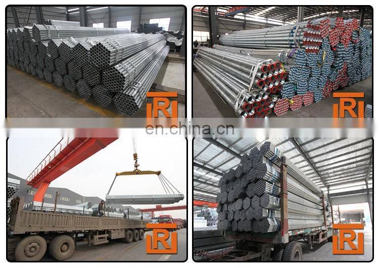 2.5 inch galvanized pipe greenhouse pipes fence post, 76mm gi tube price per ton