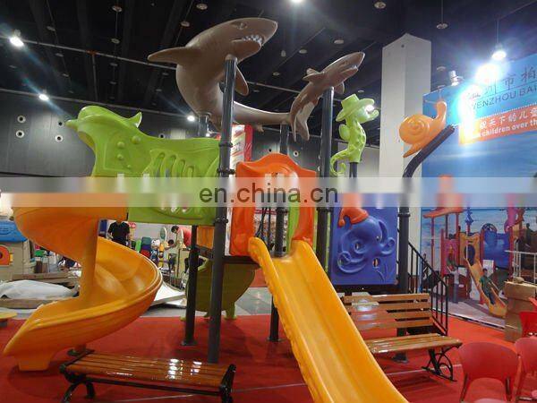 Outdoor Play Ground,Plastic Slide For Kids BHL121006-5