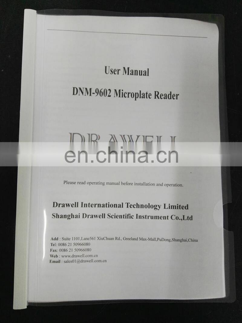 DNM- 9602 China 96 well elisa microplate reader manufacturer