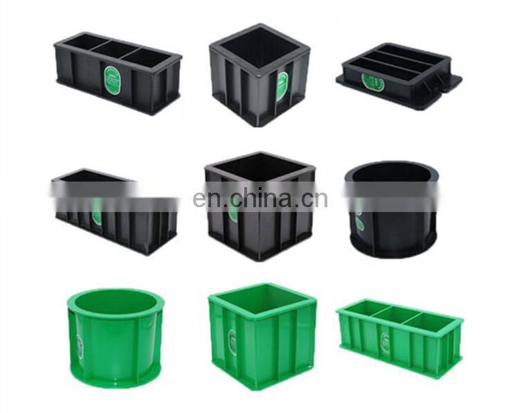 40x40x160mm CUBE MOULD,CONCRETE TEST CUBE MOLD ABS plastic black Concrete test cube mould